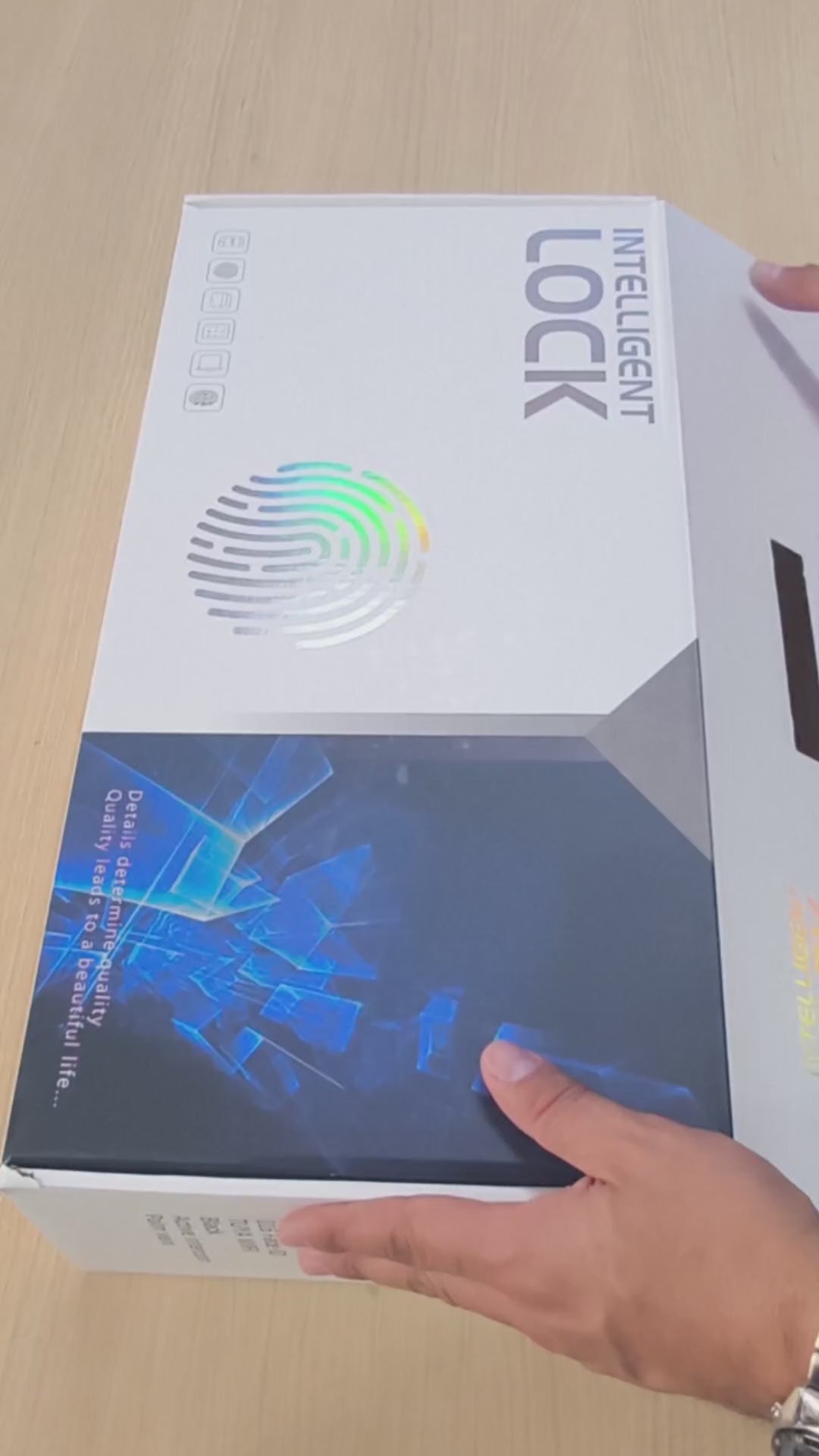 Cerradura Inteligente F016 – Facial, Cámara y Diseño Premium