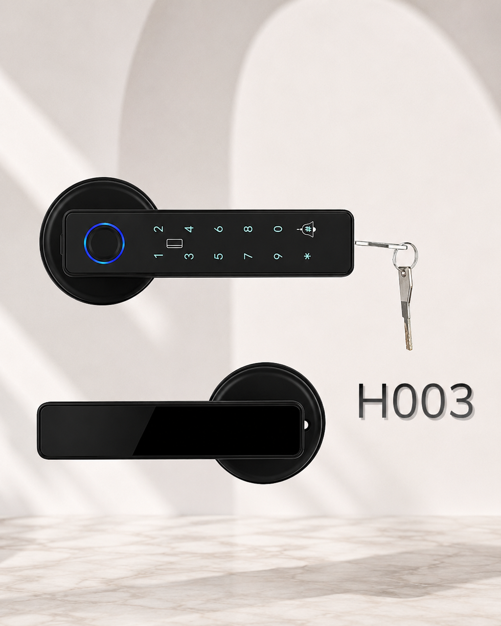 Cerradura Inteligente H003 – Interiores
